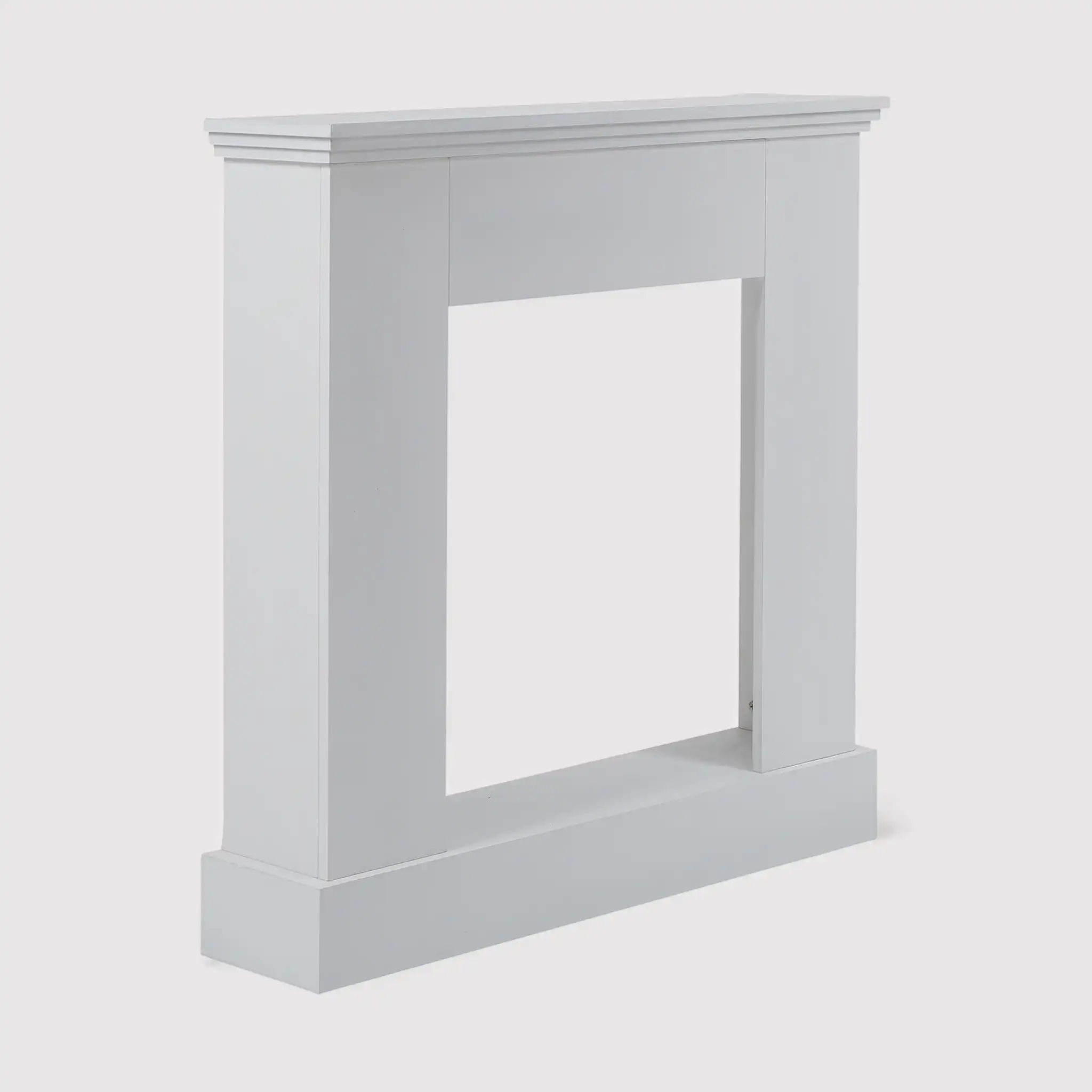 Acanto - Finto camino decorativo bianco per salotto - Image 3