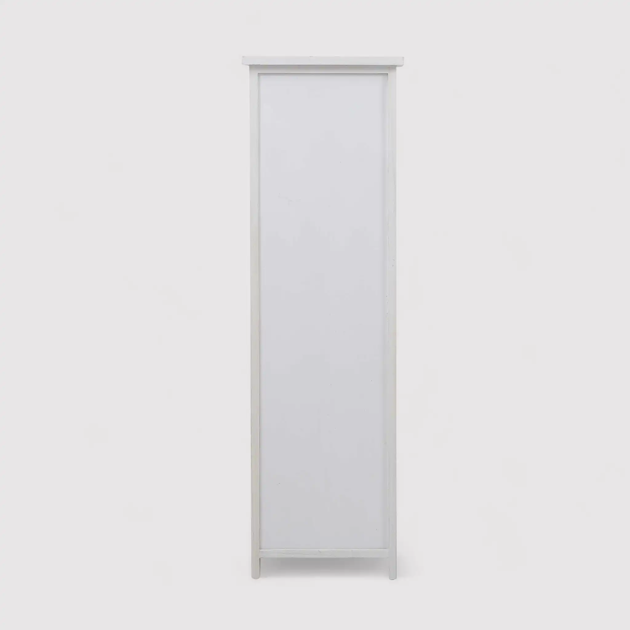 Begonia - Mobiletto bianco da bagno in legno decorato - Image 5