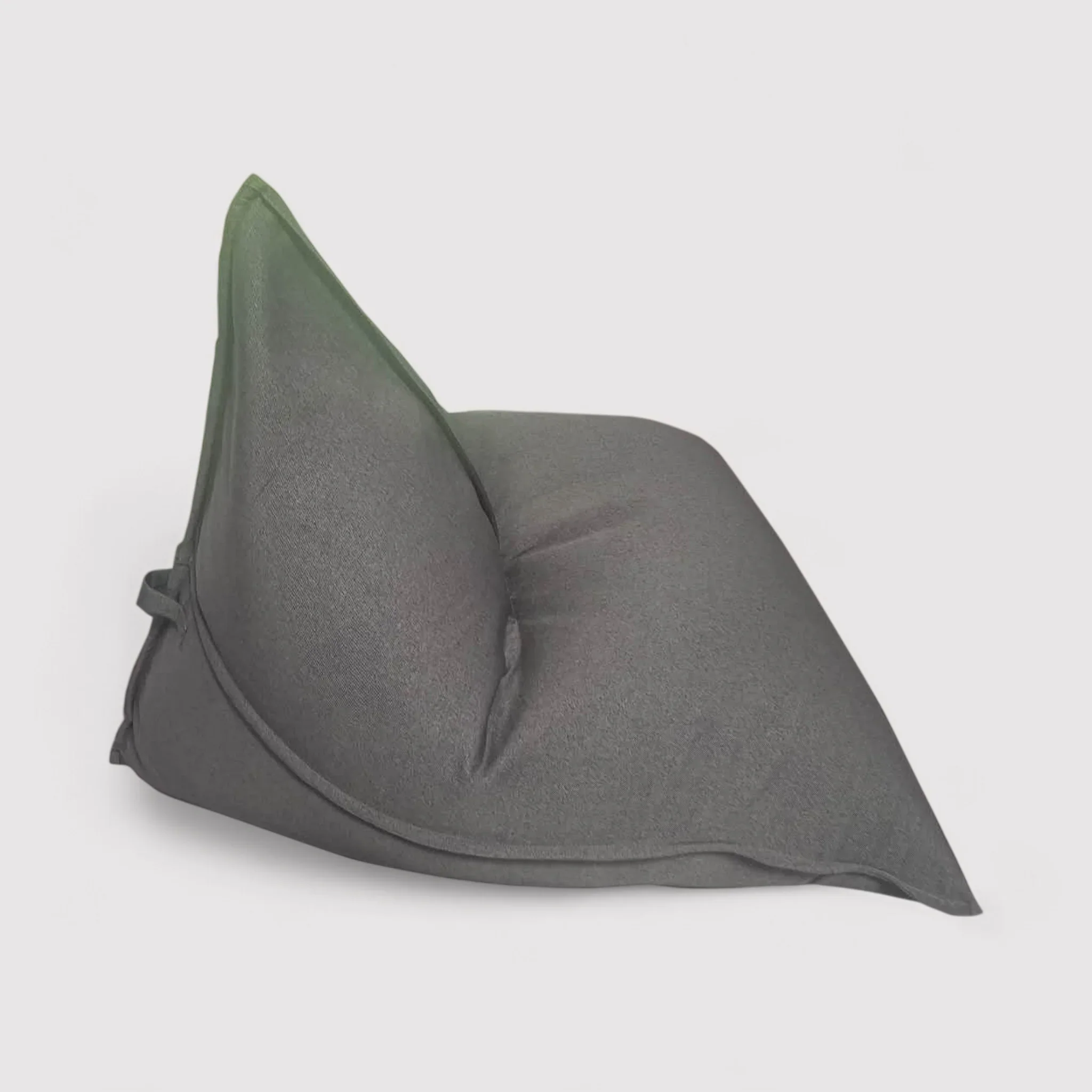 Clerodendro - Fodera per pouf a sacco grigio da riempire - Image 3