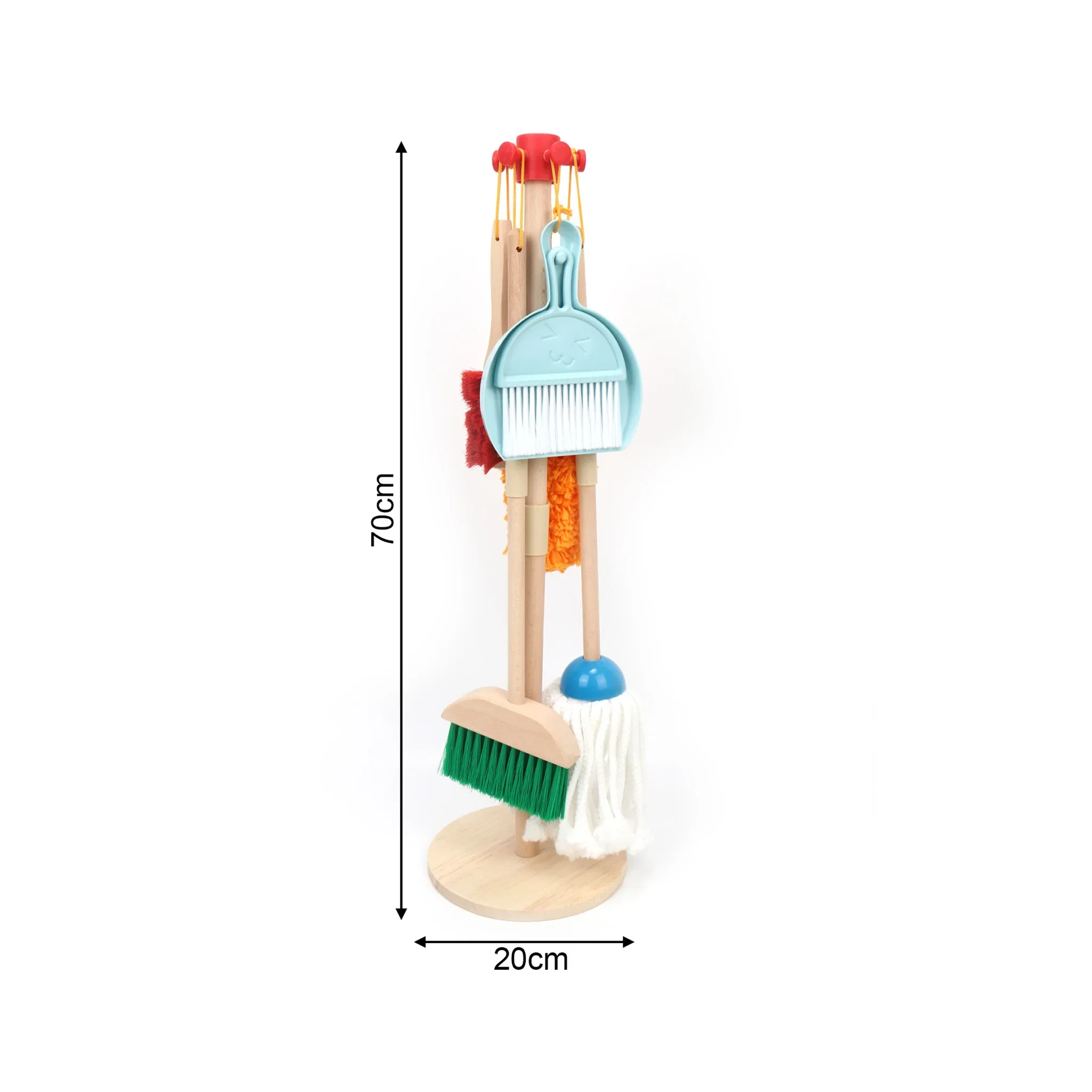 Enoki - Set di attrezzi per le pulizie giocattolo in legno per bimbi - Image 9
