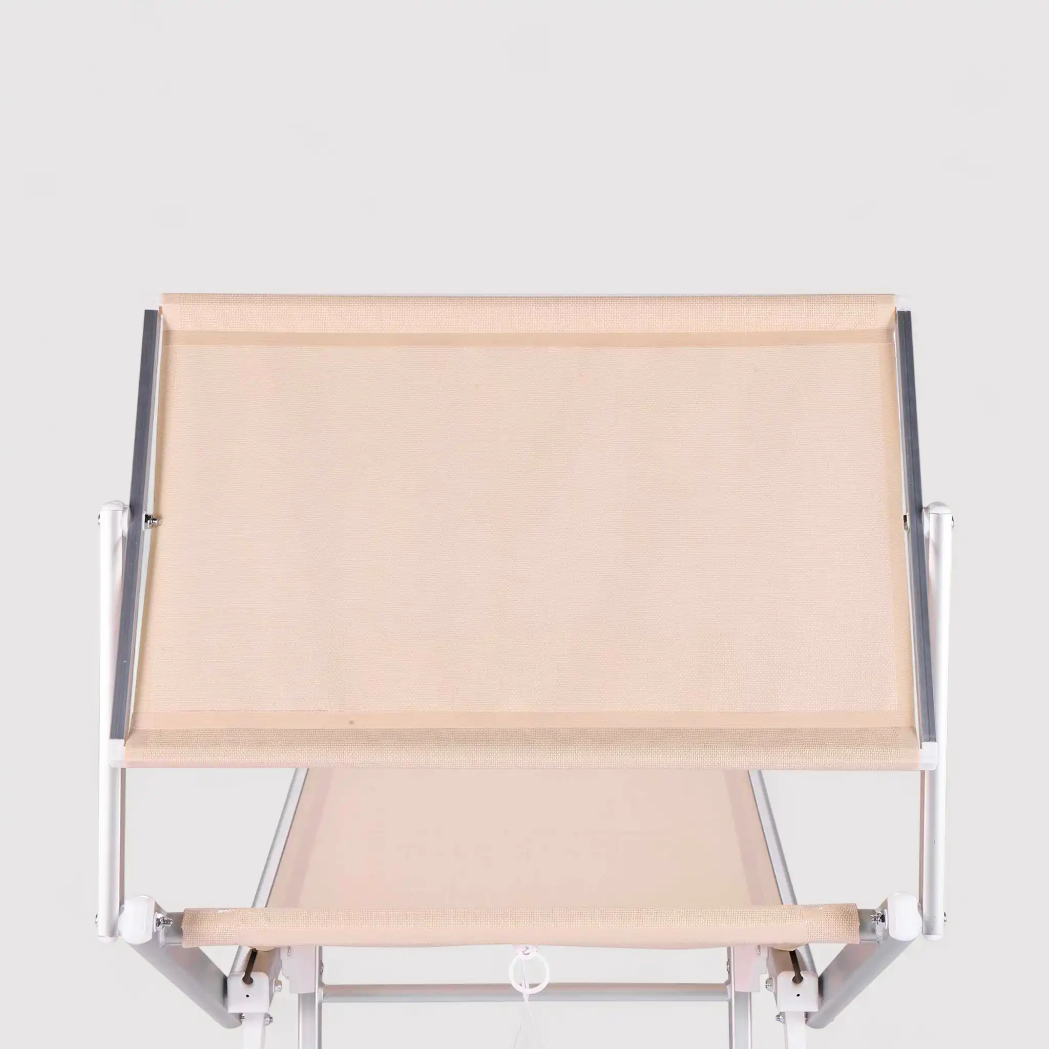 Jambul - Sdraio pieghevole beige con poggiatesta reclinabile - Image 6