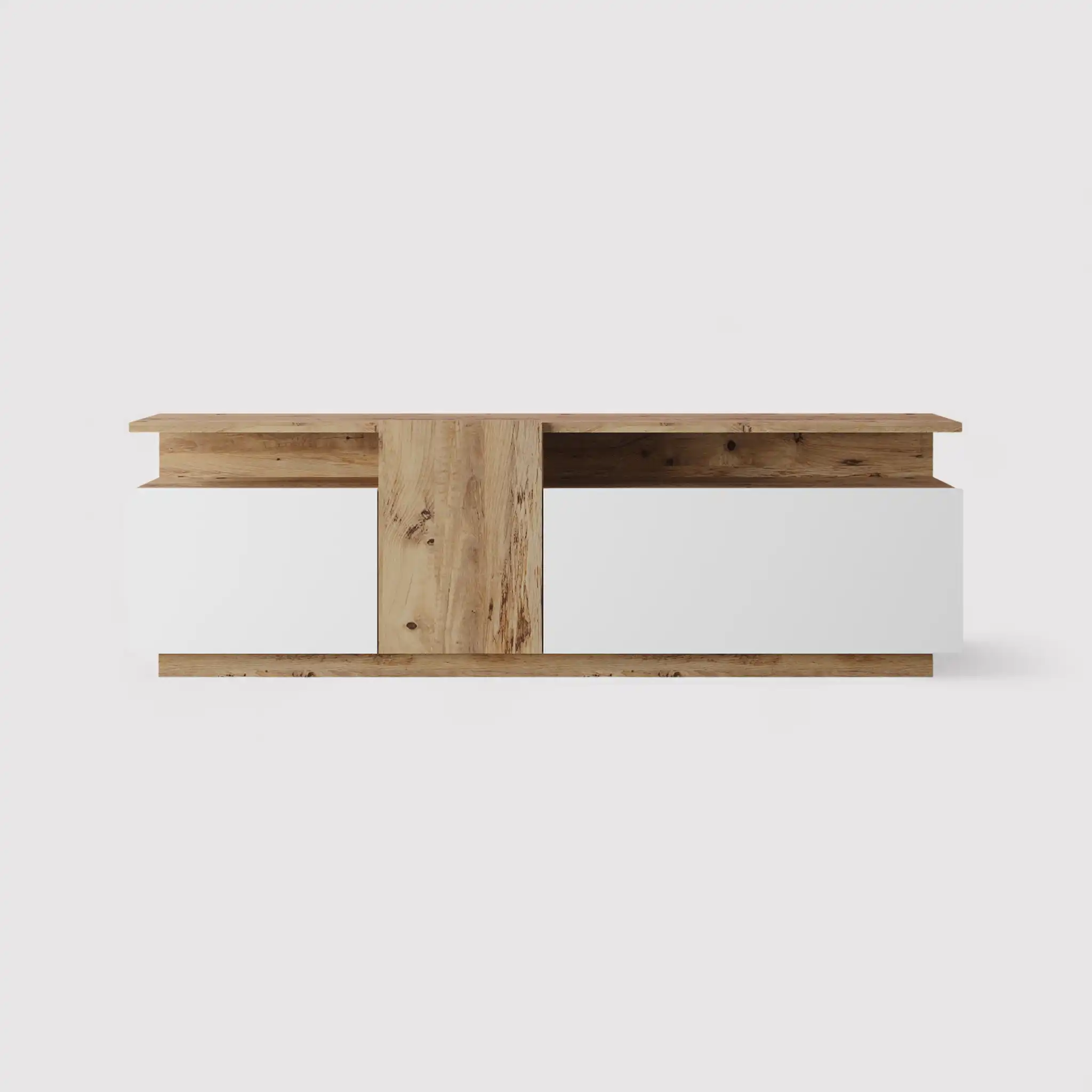 Nergis - Credenza porta tv bianca in stile moderno - Image 7