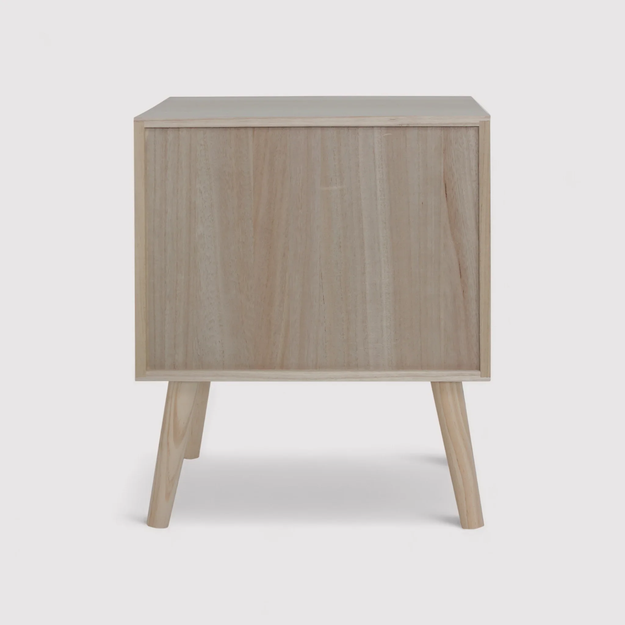 Salak - Comodino in legno bianco in stile boho e scandinavo - Image 6