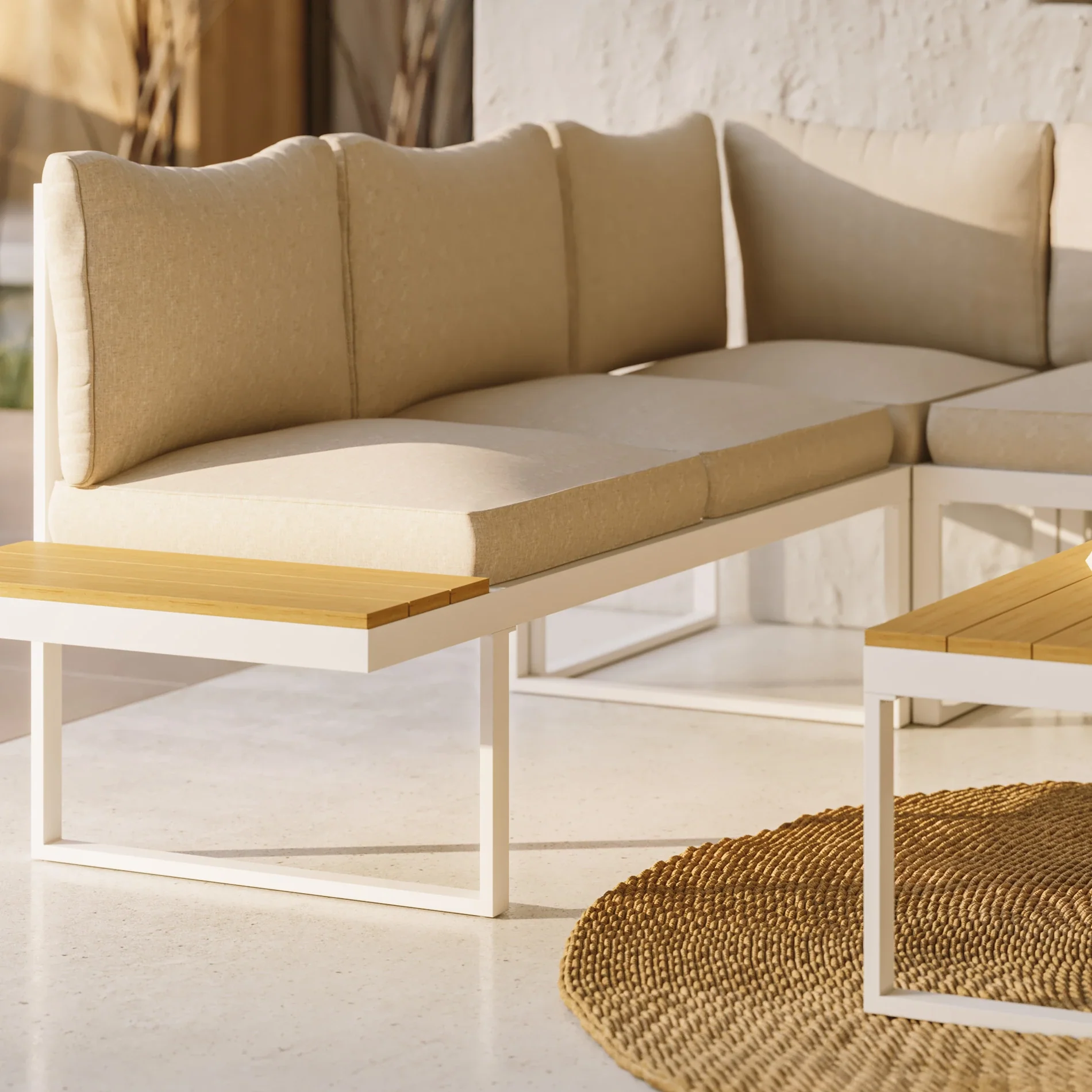 Toog - Set divani da giardino modulari con tavolino - Image 4